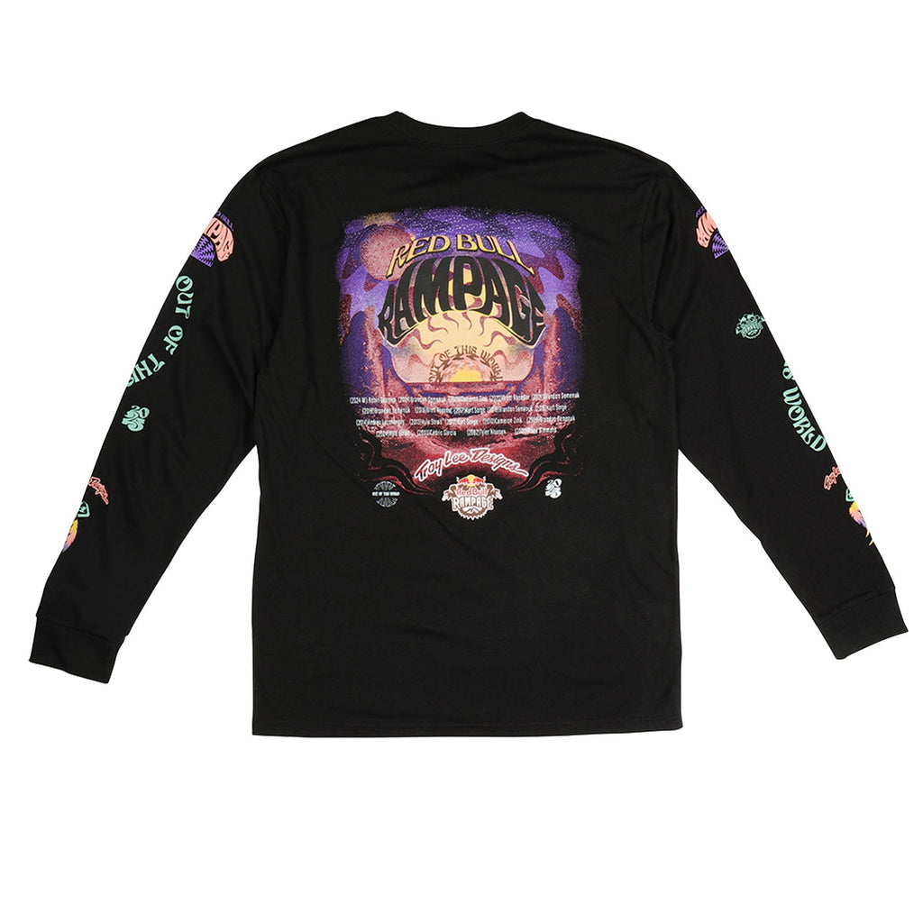 Long Sleeve Tee Troy Lee Designs X Red Bull Rampage Valley of Gods Black