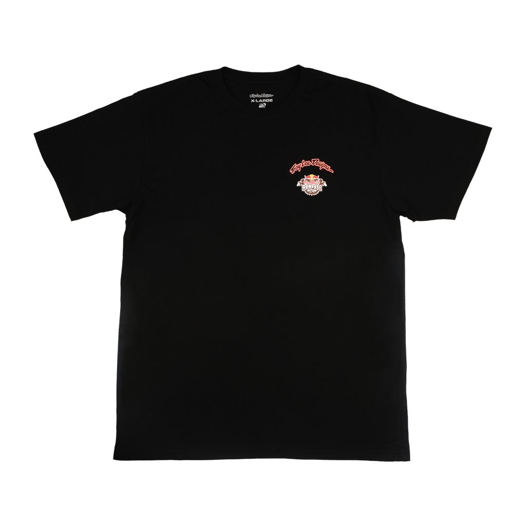 Short Sleeve Tee Troy Lee Designs X Red Bull Rampage Valley of Gods Black