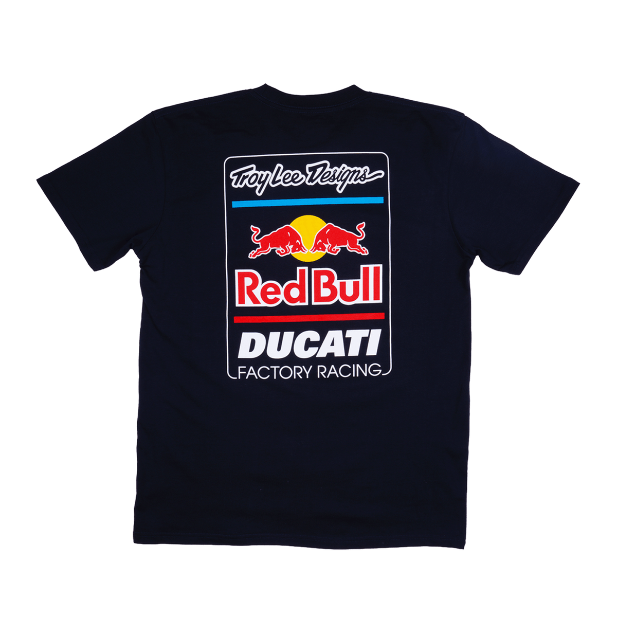 Short Sleeve Tee Troy Lee Designs X Red Bull X Ducati Navy