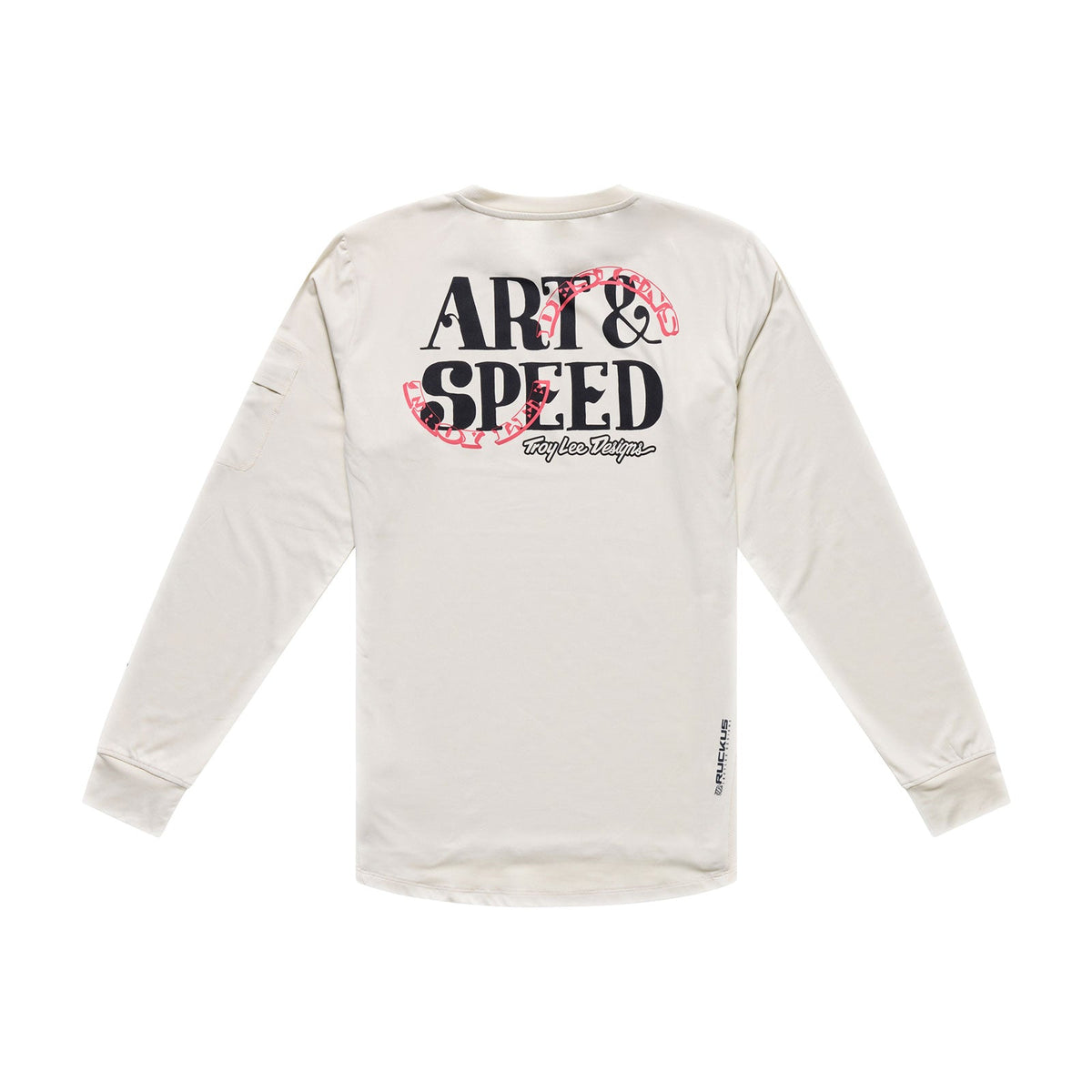 Ruckus Ride LS Tee Art and Speed Pumice