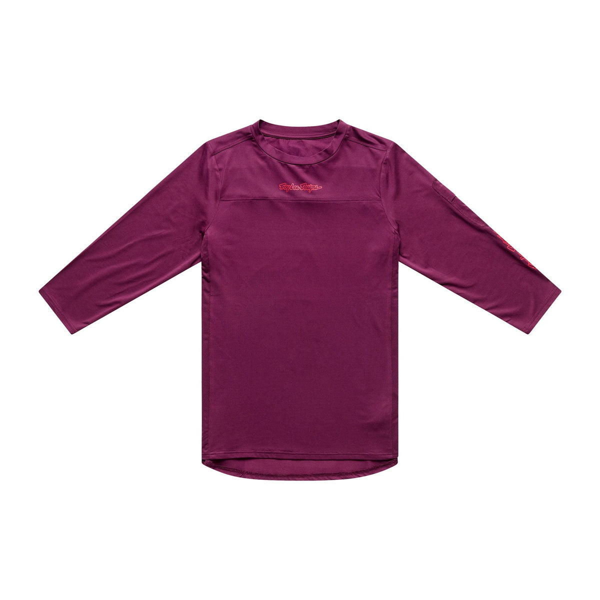 Ruckus Ride 3/4 Tee Mono Sangria