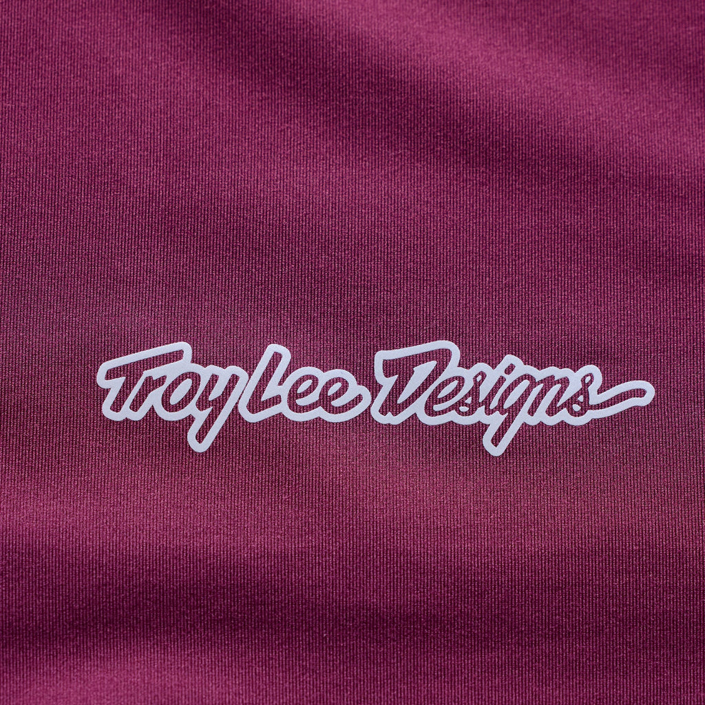 Ruckus Ride 3/4 Tee Mono Sangria