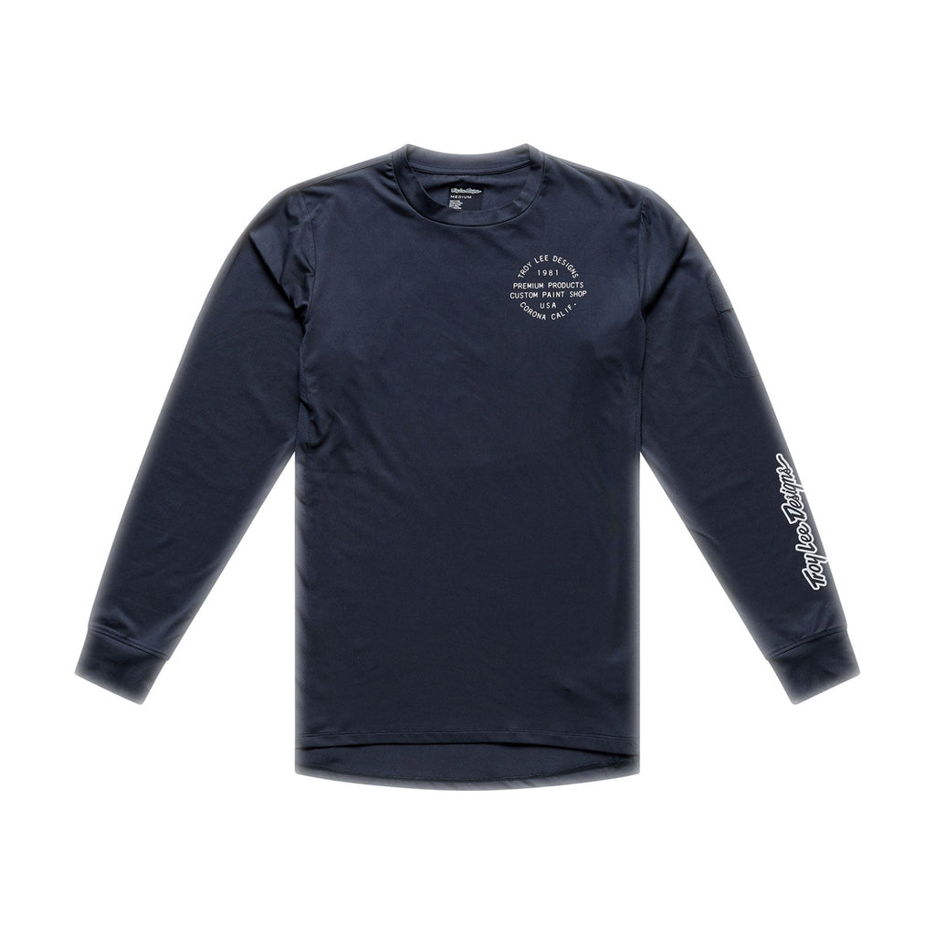 Ruckus Ride LS Tee Pressed Carbon