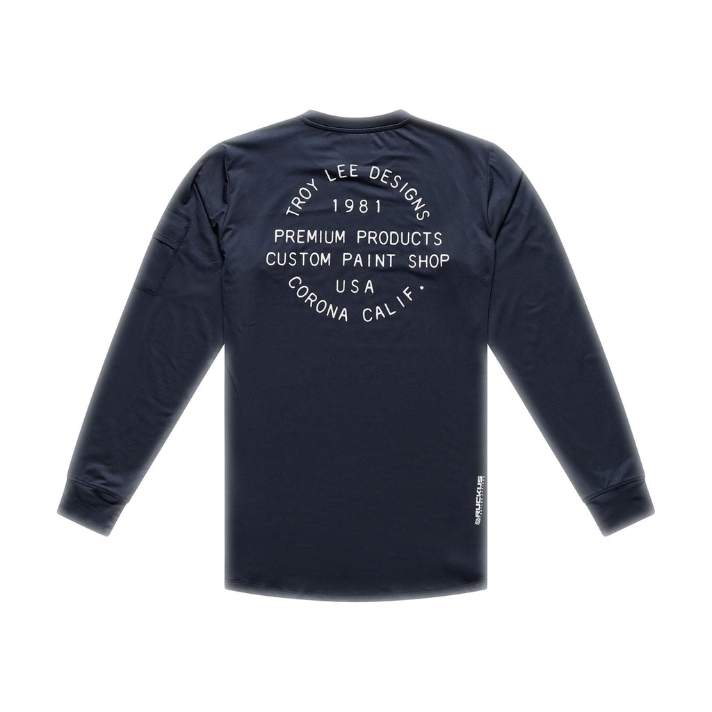 Ruckus Ride LS Tee Pressed Carbon