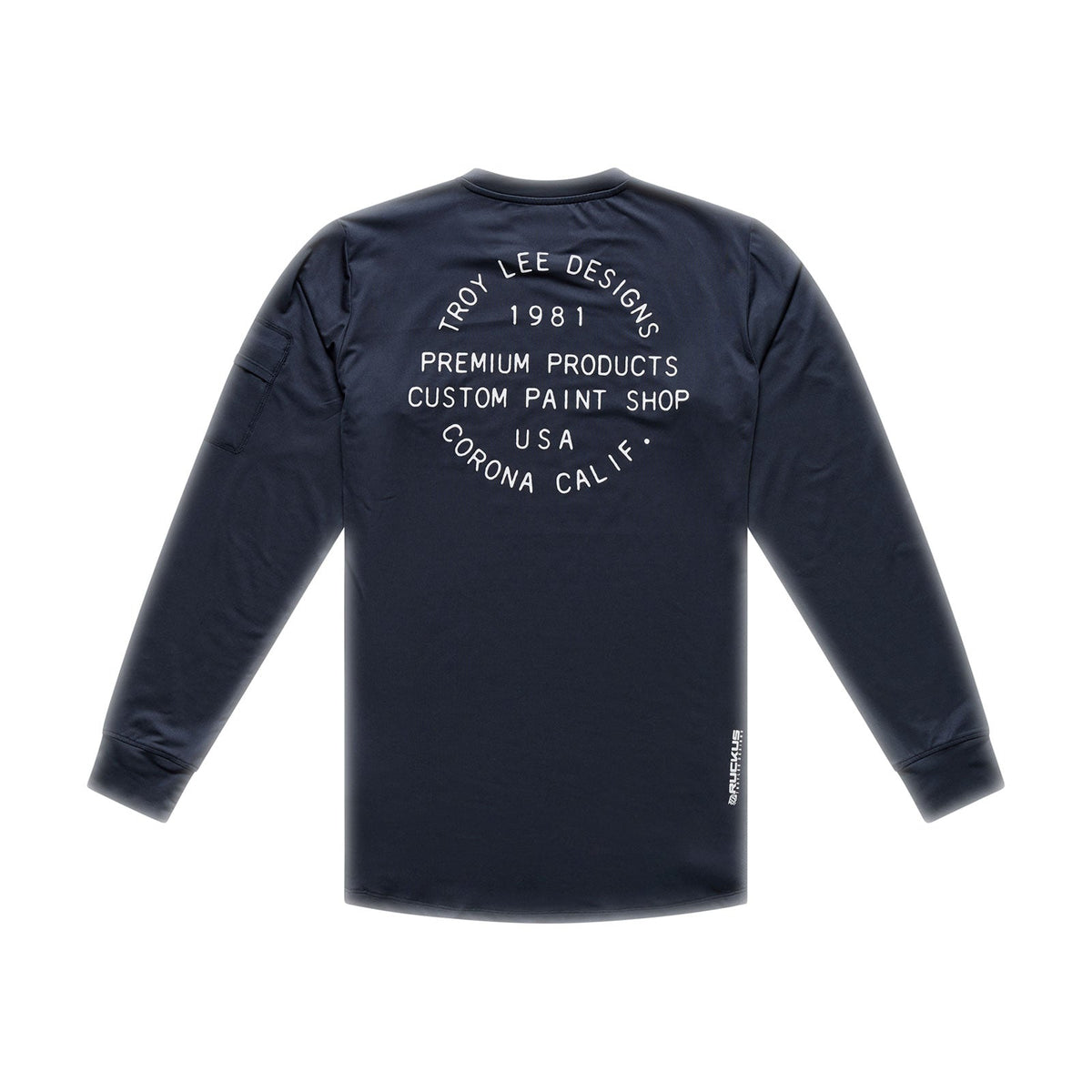 Ruckus Ride LS Tee Pressed Carbon