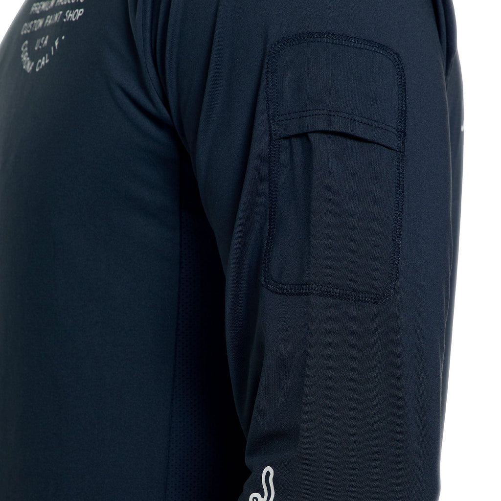 Ruckus Ride LS Tee Pressed Carbon
