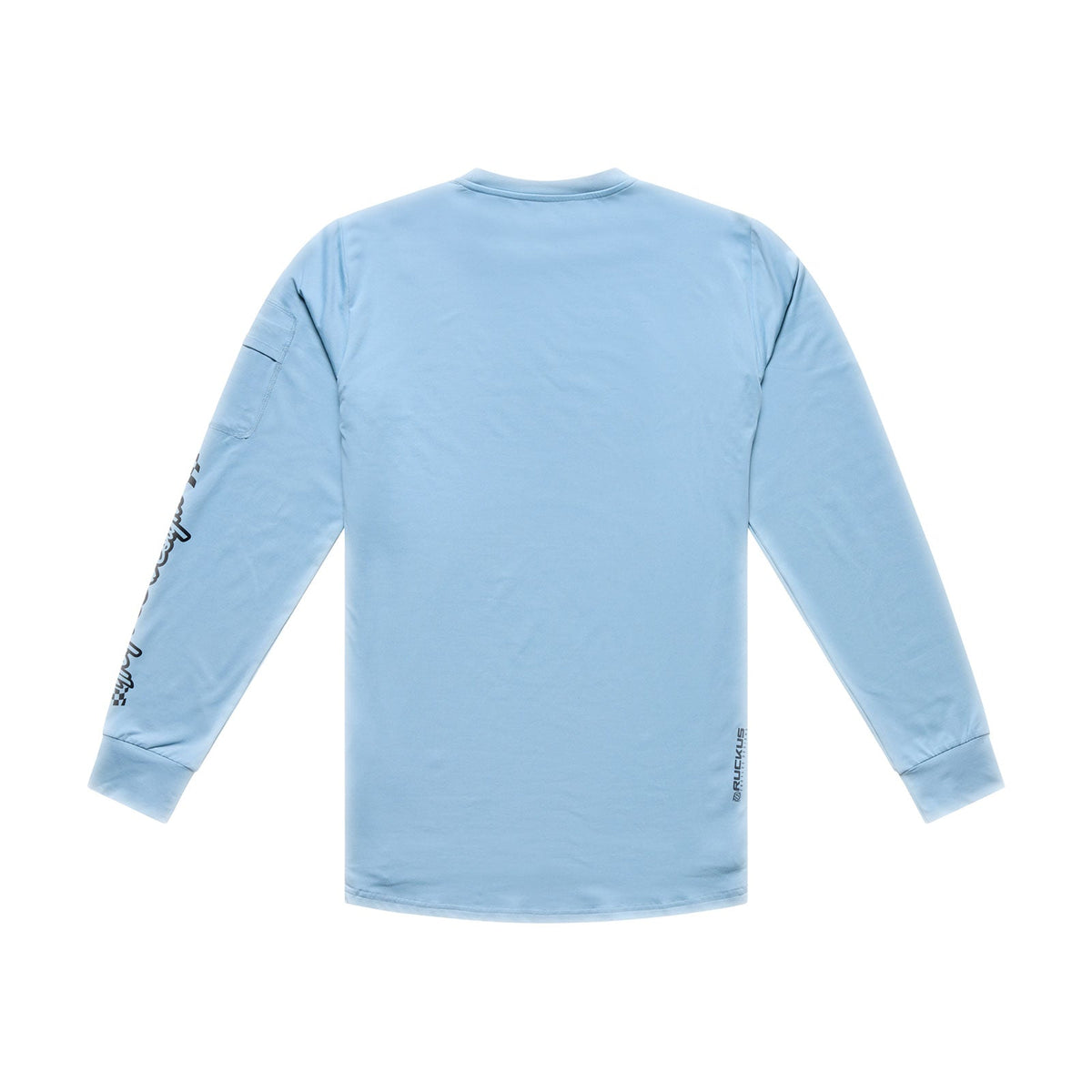 Ruckus Ride LS Tee Waves Dawn Blue