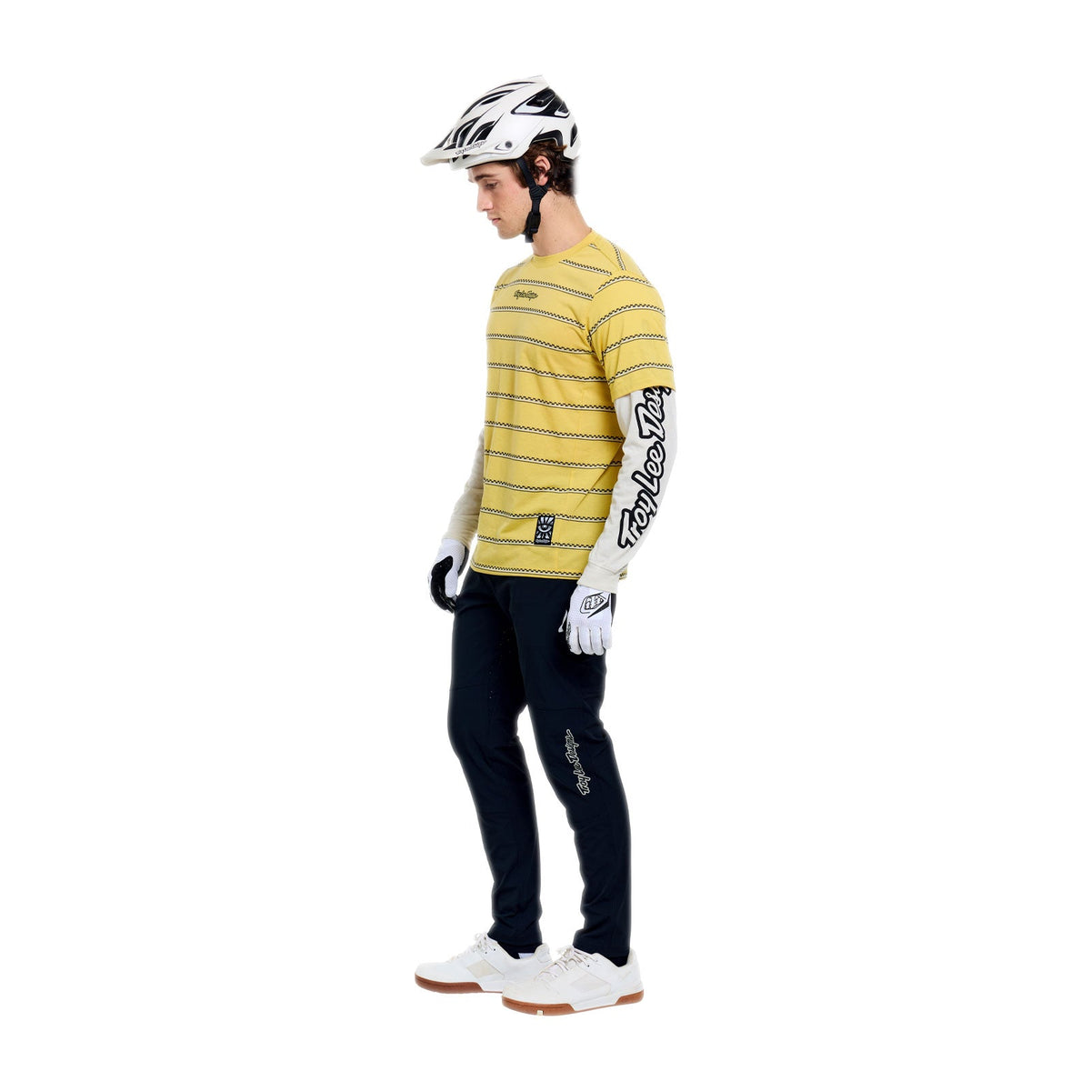 Skyline Fakie Ride LS Tee Stripe Butter