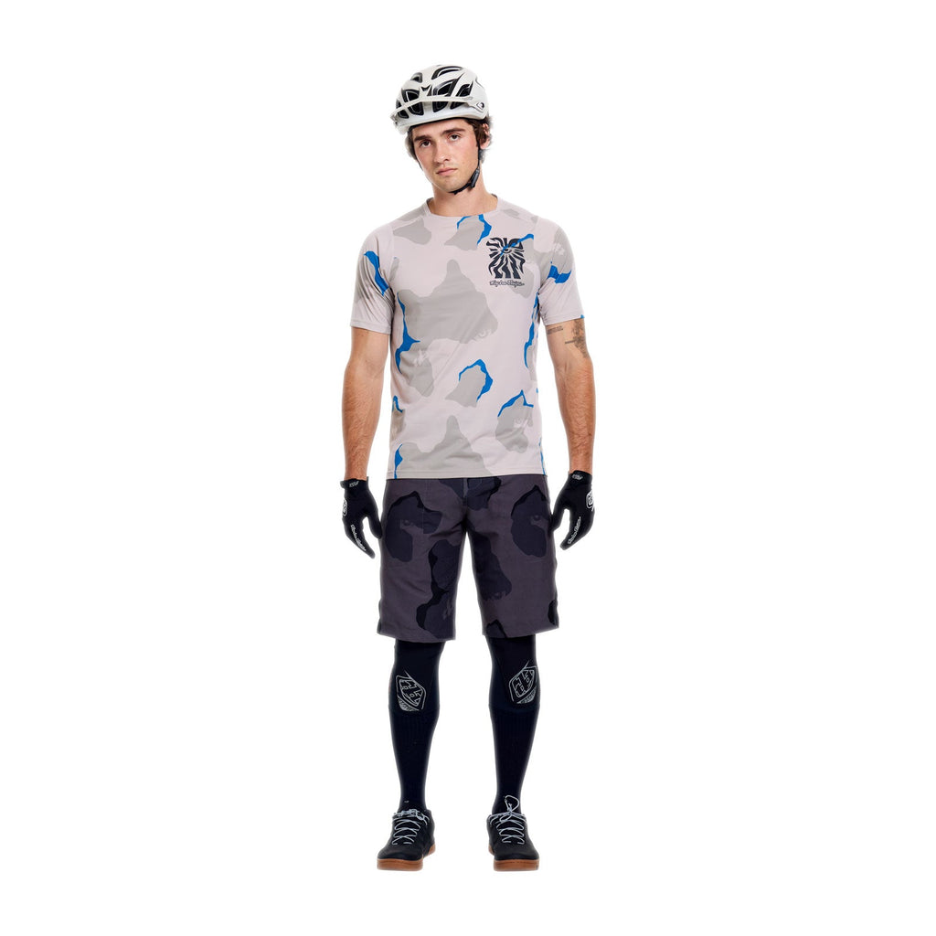 Skyline Pro Short Shell Flow Camo Carbon