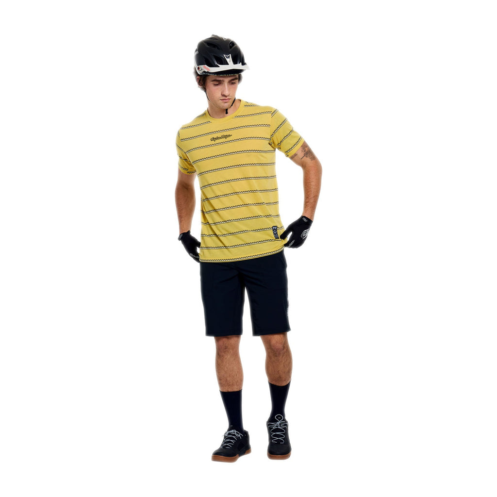 Skyline Ride SS Tee Checked Out Butter