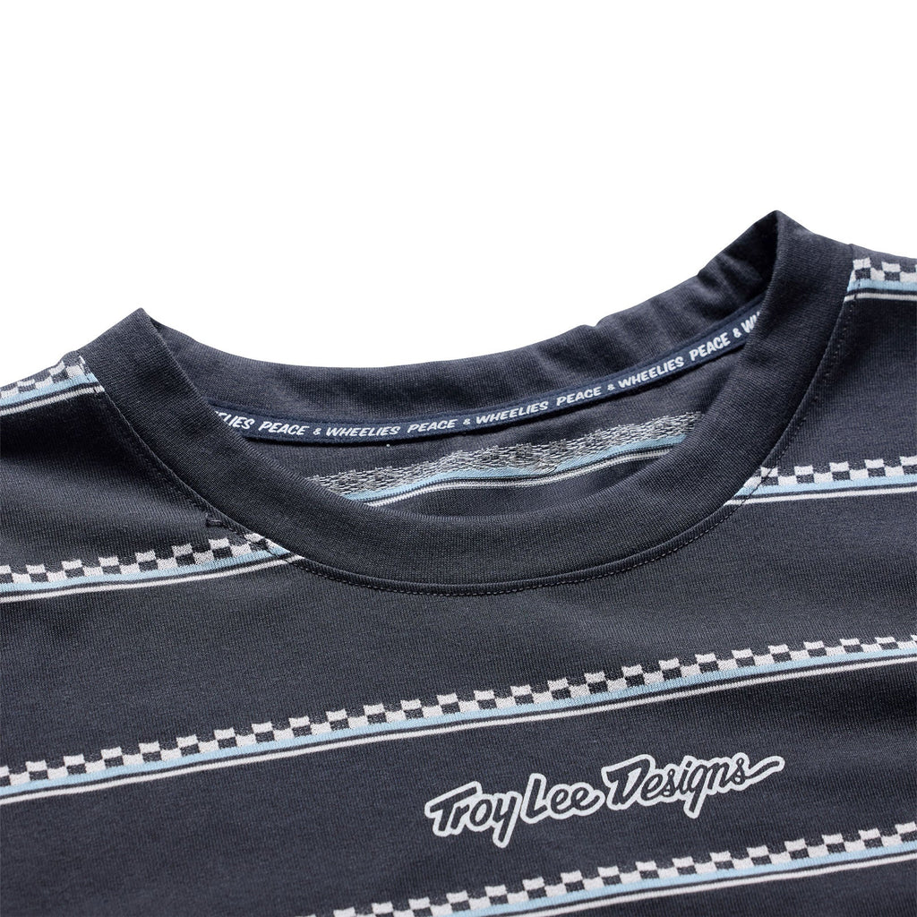 Skyline Ride SS Tee Checked Out Carbon