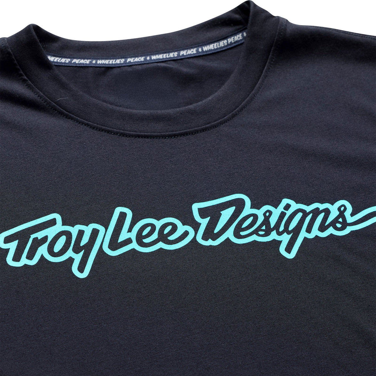 Skyline Ride SS Tee Signature Black / Real Teal