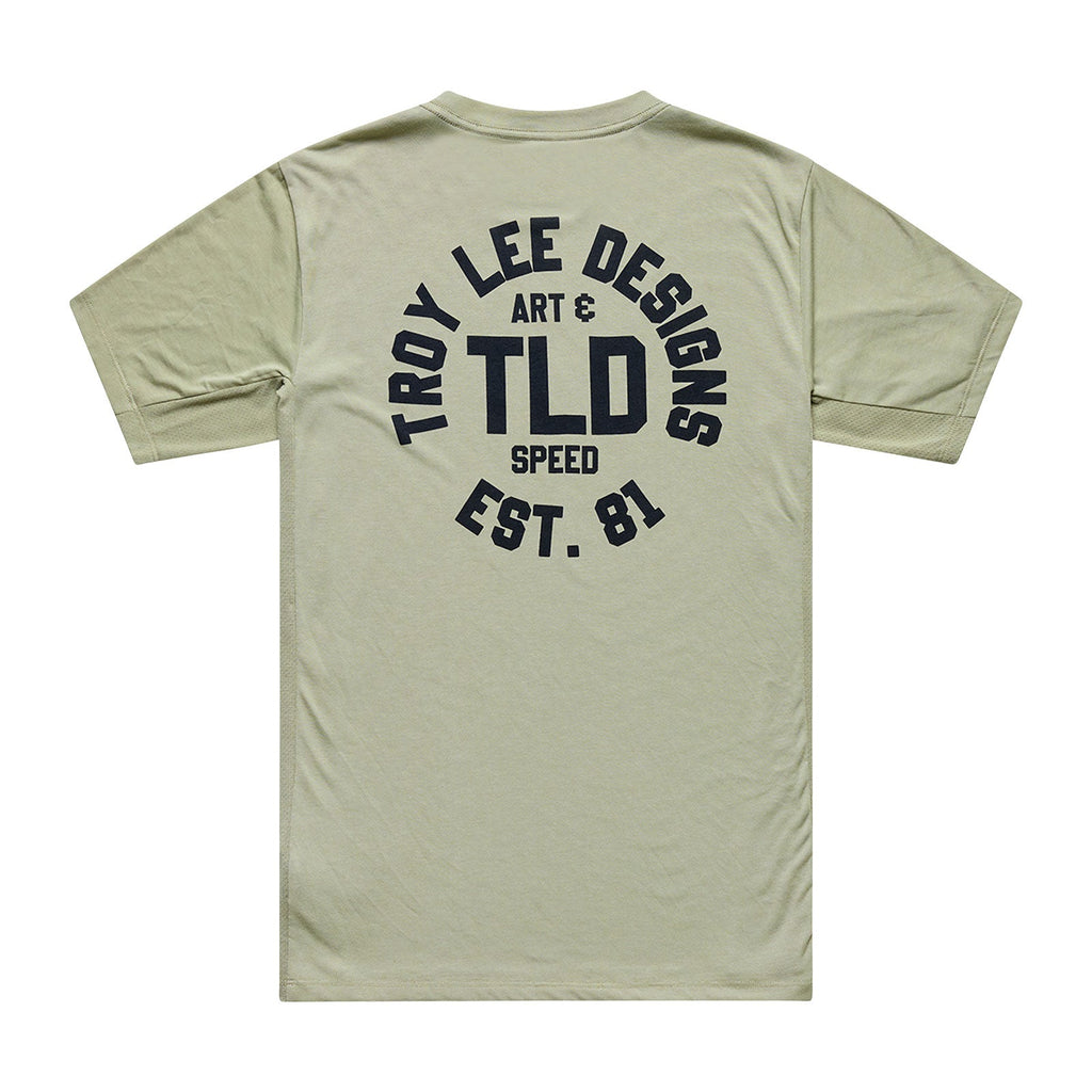 Skyline Ride SS Tee Stamps Sage