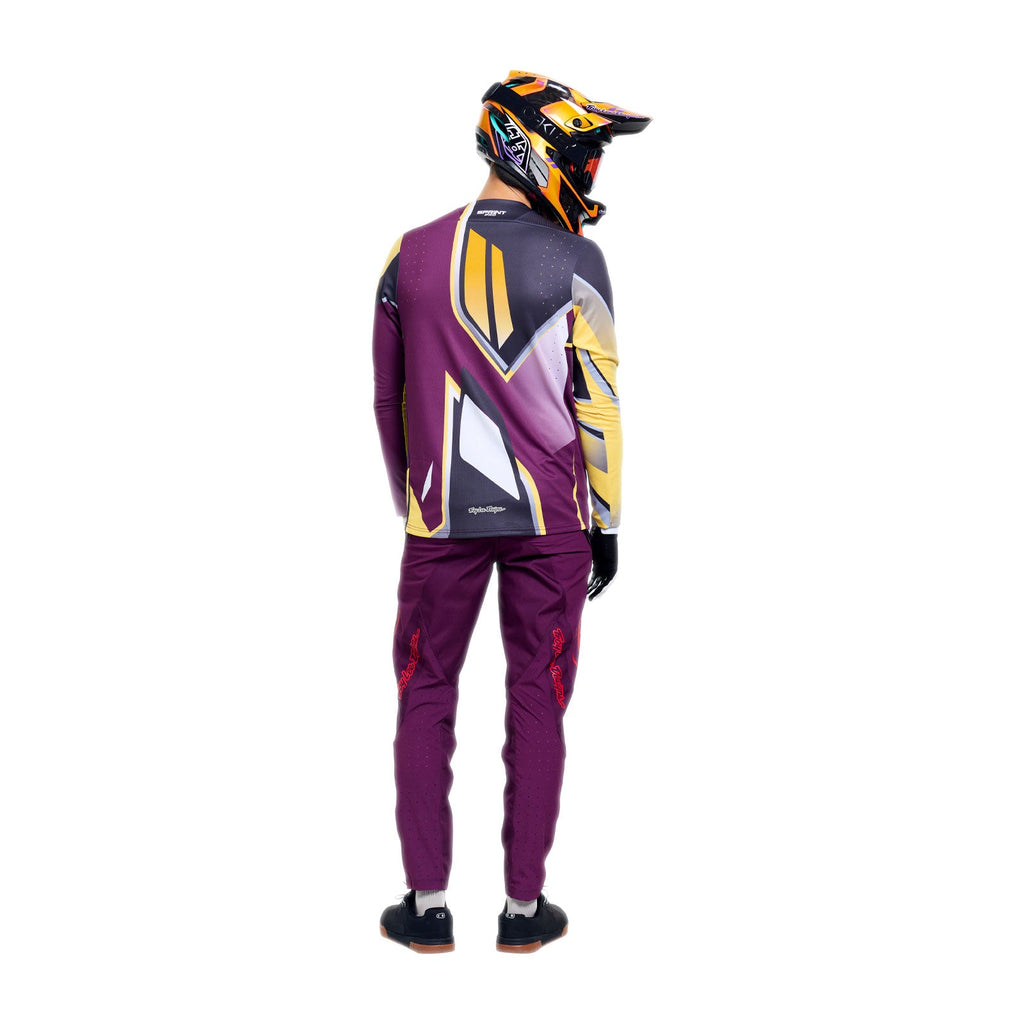 Sprint Pro LS Jersey Lowrider Sangria