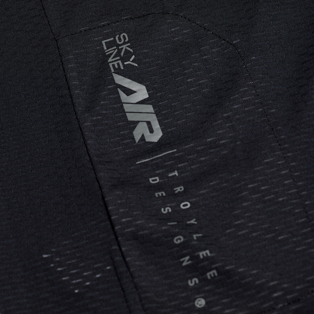 Skyline Air Short Sleeve Jersey Mono Black
