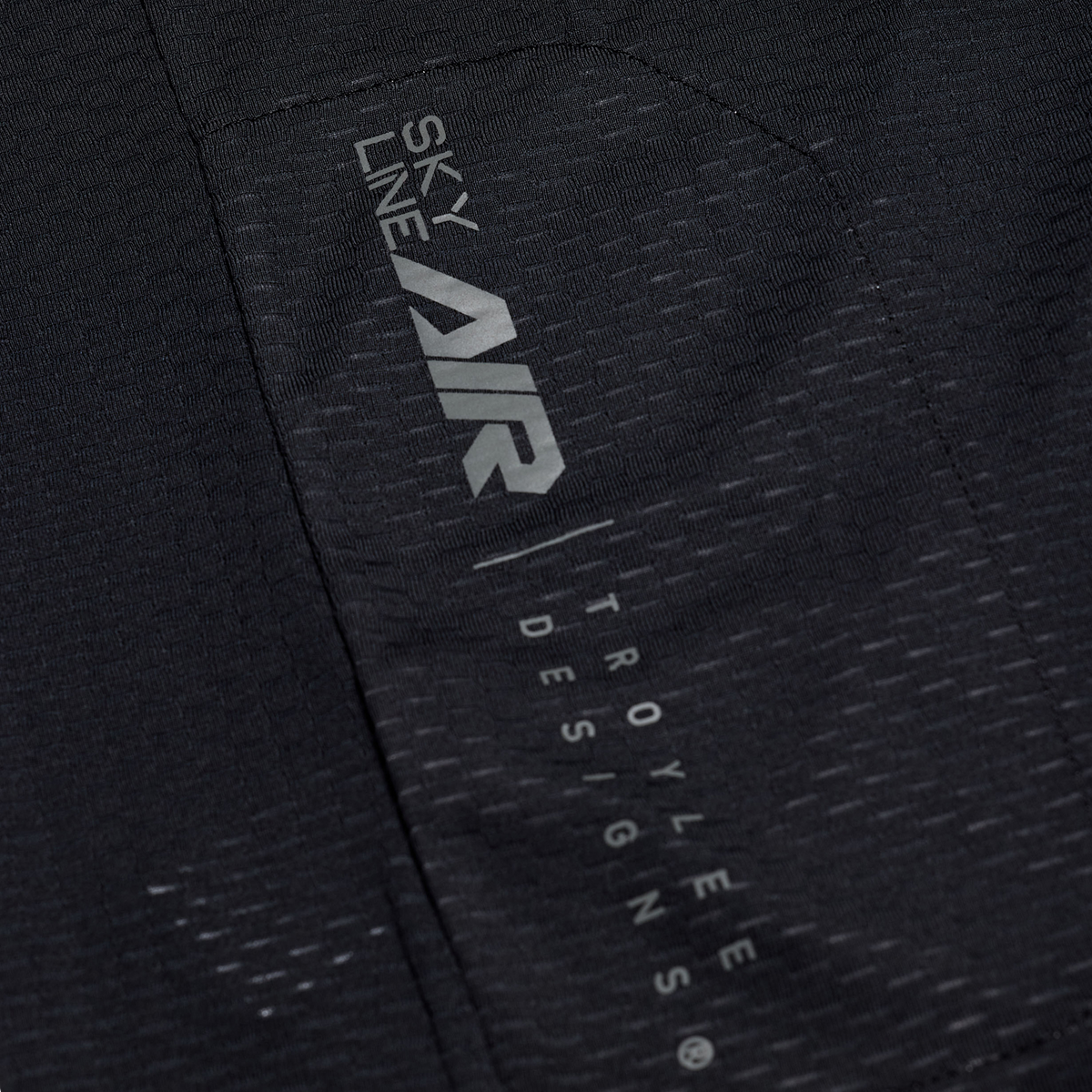 Skyline Air Short Sleeve Jersey Mono Black