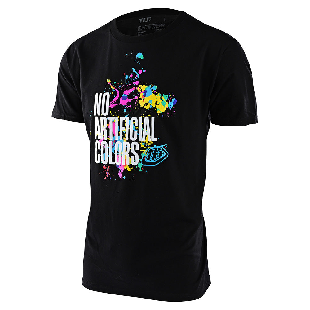 Short Sleeve Tee No Artificial Colors Black