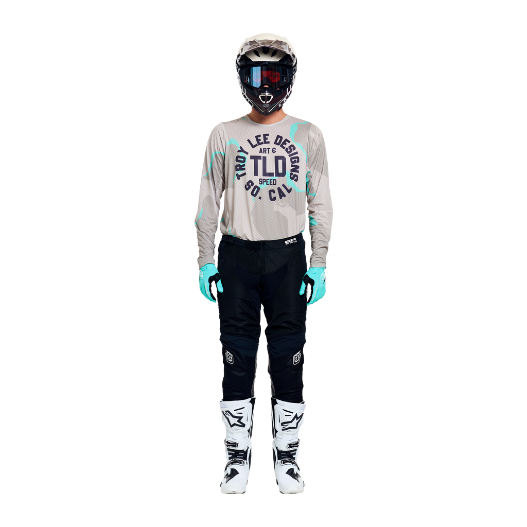 GP Pro Air LS Jersey Camo Aqua Desert