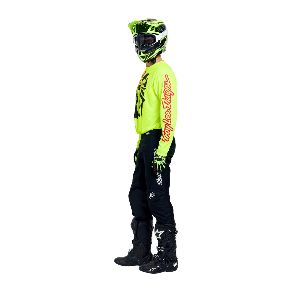 GP Pro LS Jersey Cyclops Flo Yellow