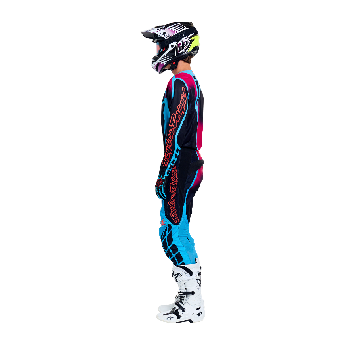 GP Pro LS Jersey Framework Black / Cyan