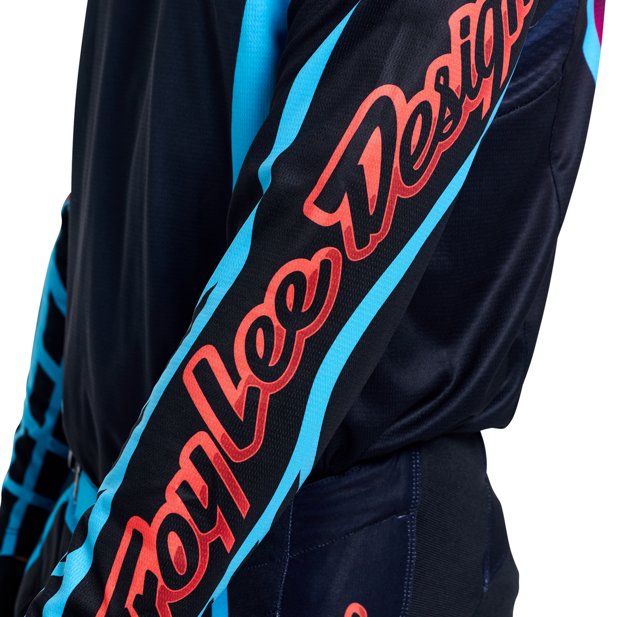 GP Pro LS Jersey Framework Black / Cyan
