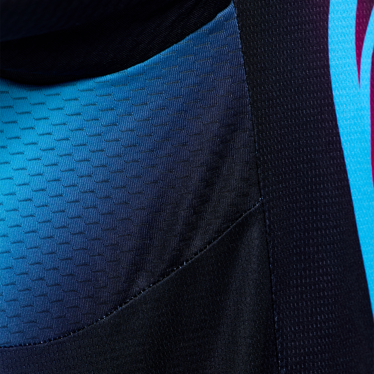 GP Pro LS Jersey Framework Black / Cyan