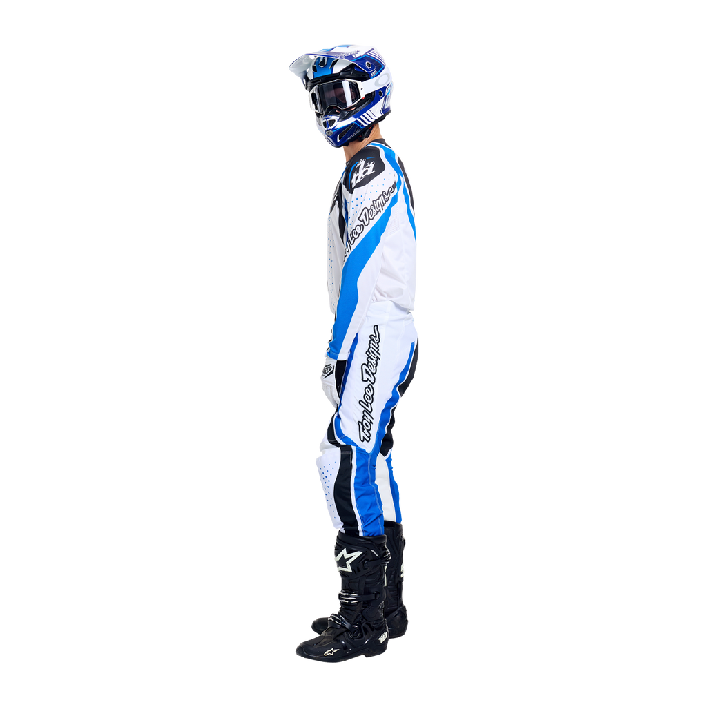 GP Pro LS Jersey Roller White / Blue