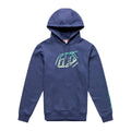 Pullover Hoodie Badge Navy Heather