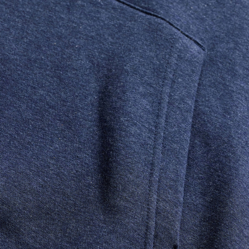 Pullover Hoodie Badge Navy Heather