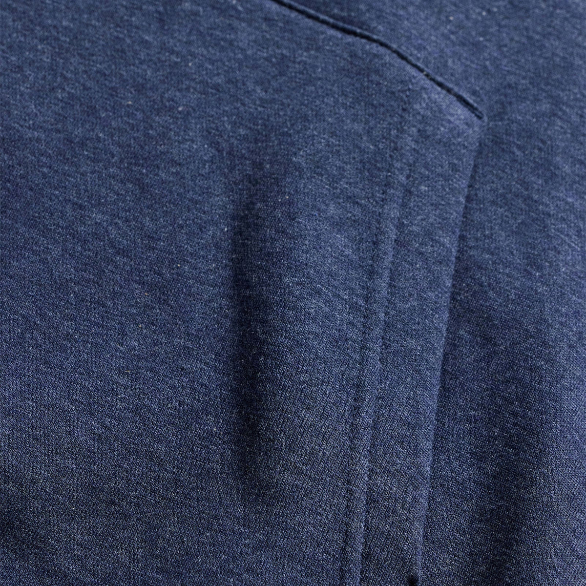 Pullover Hoodie Badge Navy Heather
