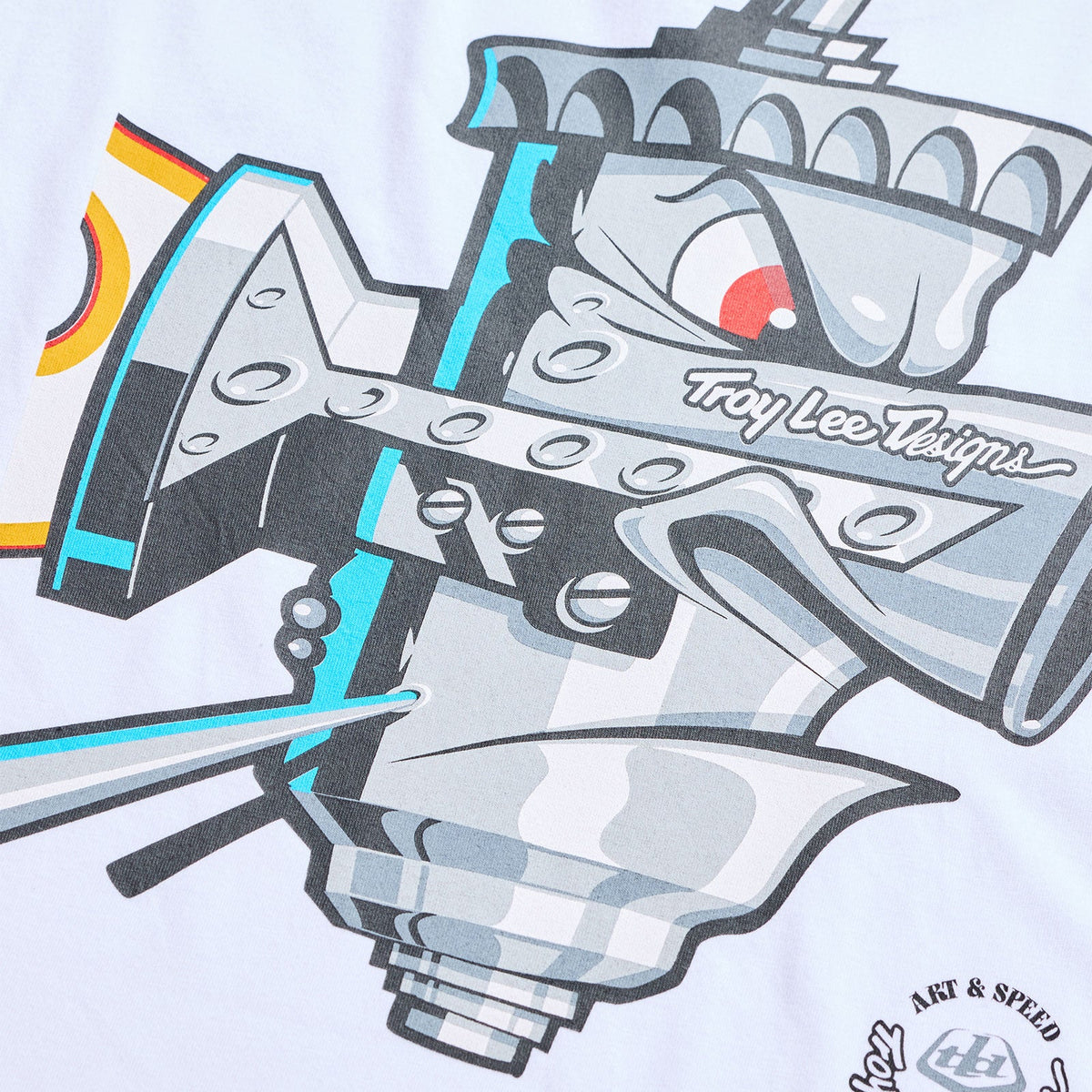 Short Sleeve Tee Carb Club White