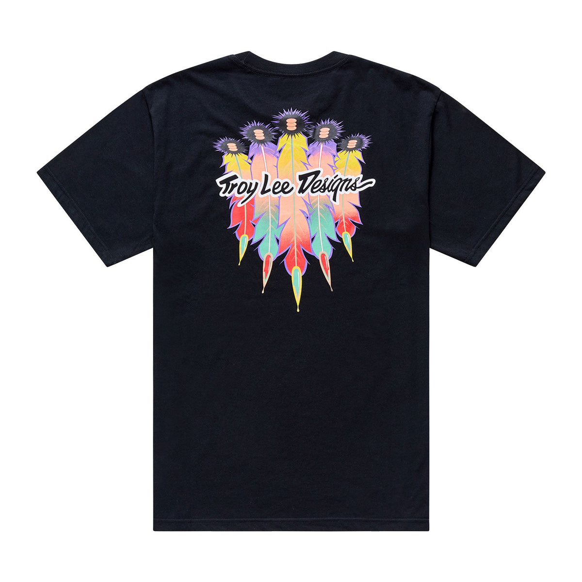 Youth Short Sleeve Tee Feathers Black / Black