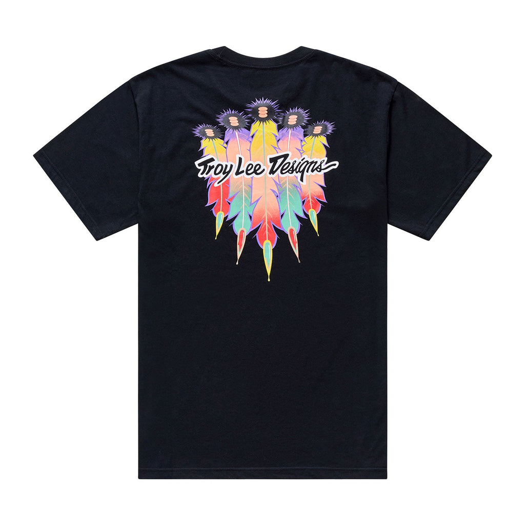 Youth Short Sleeve Tee Feathers Black / Black