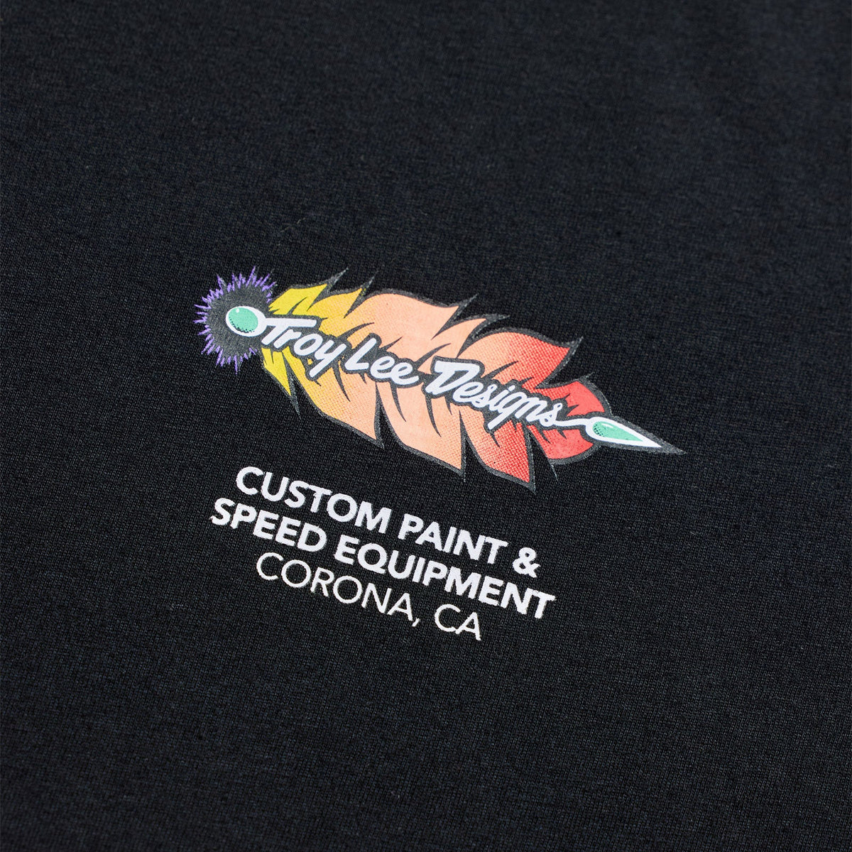 Short Sleeve Tee Feathers Black / Black