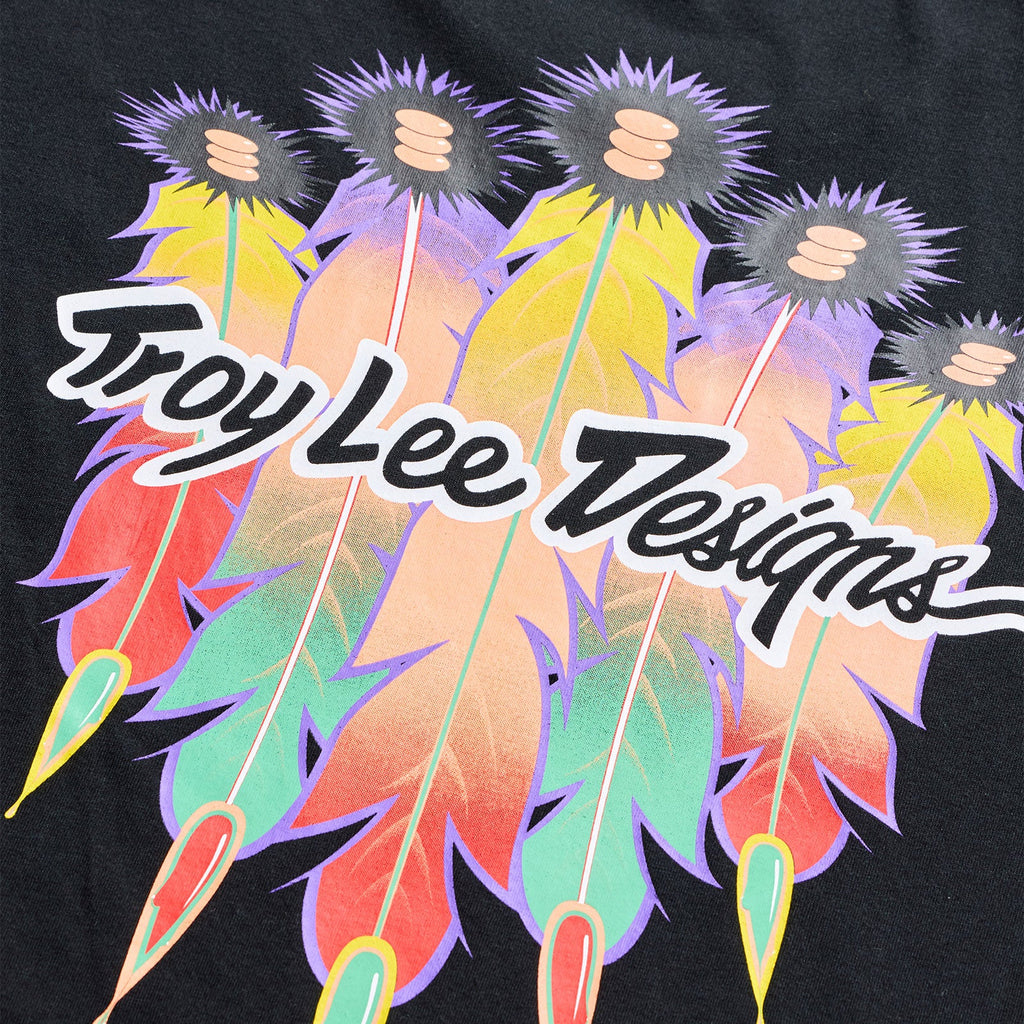 Youth Short Sleeve Tee Feathers Black / Black