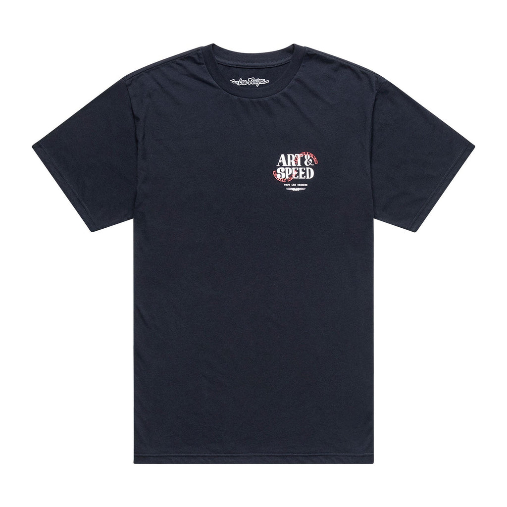 Short Sleeve Tee Pink Slips Black