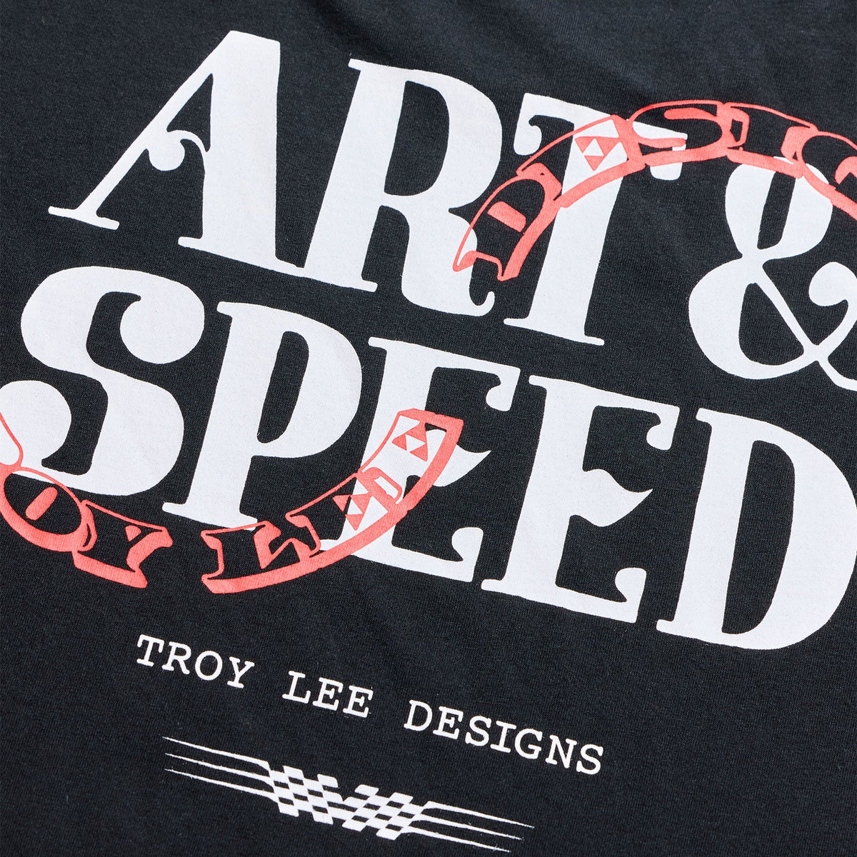 Short Sleeve Tee Pink Slips Black