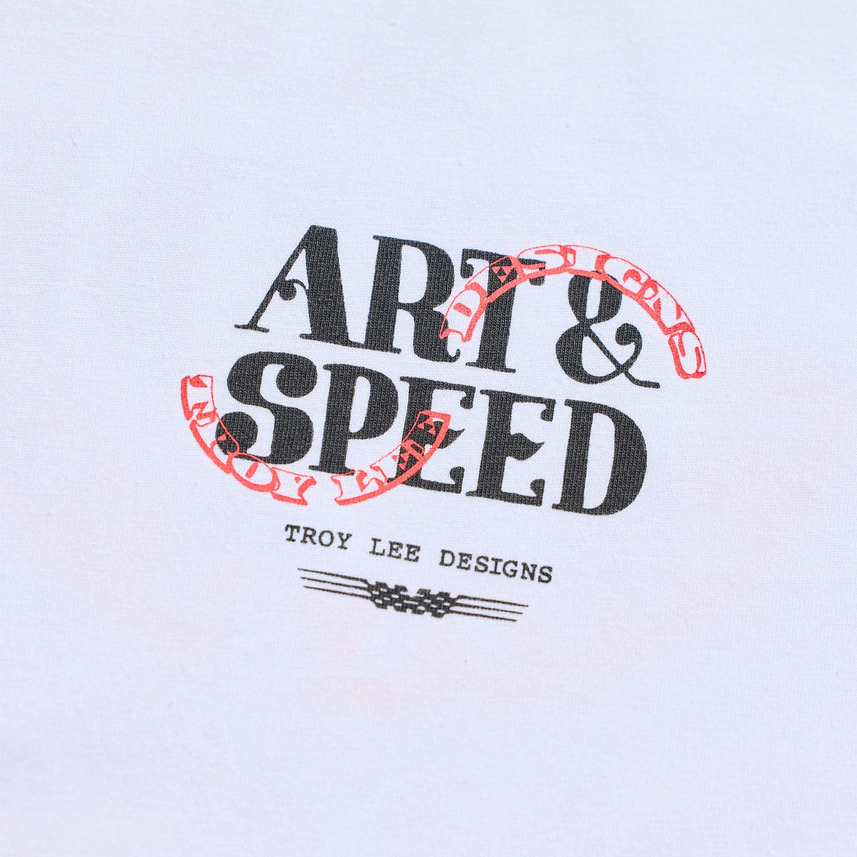 Short Sleeve Tee Pink Slips White