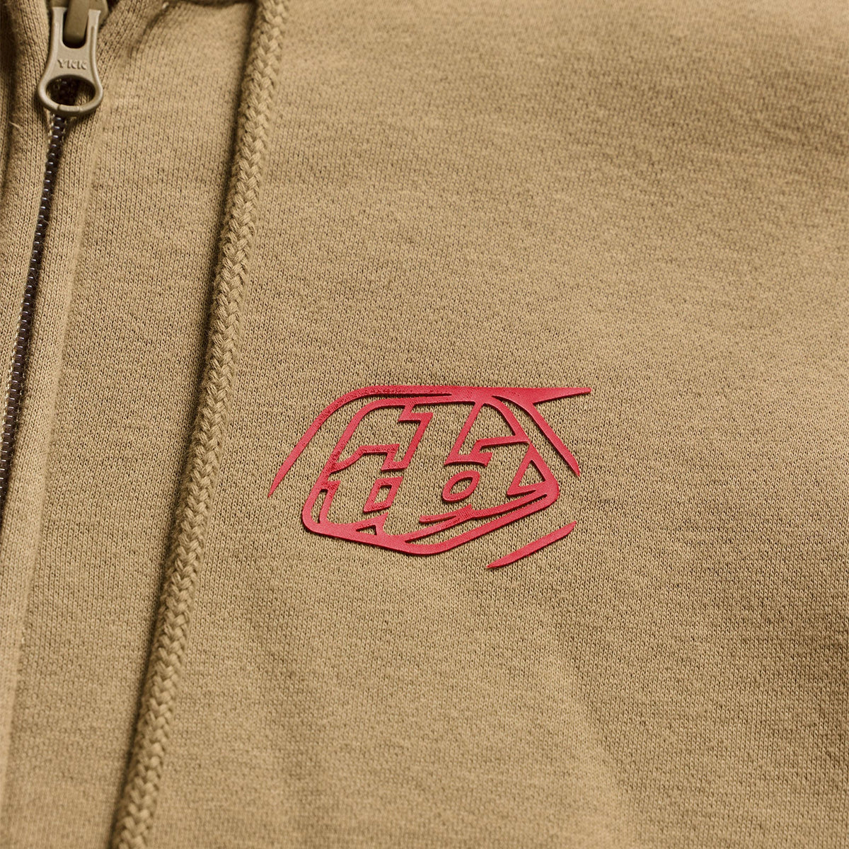 Zip up Hoodie Badge Sienna