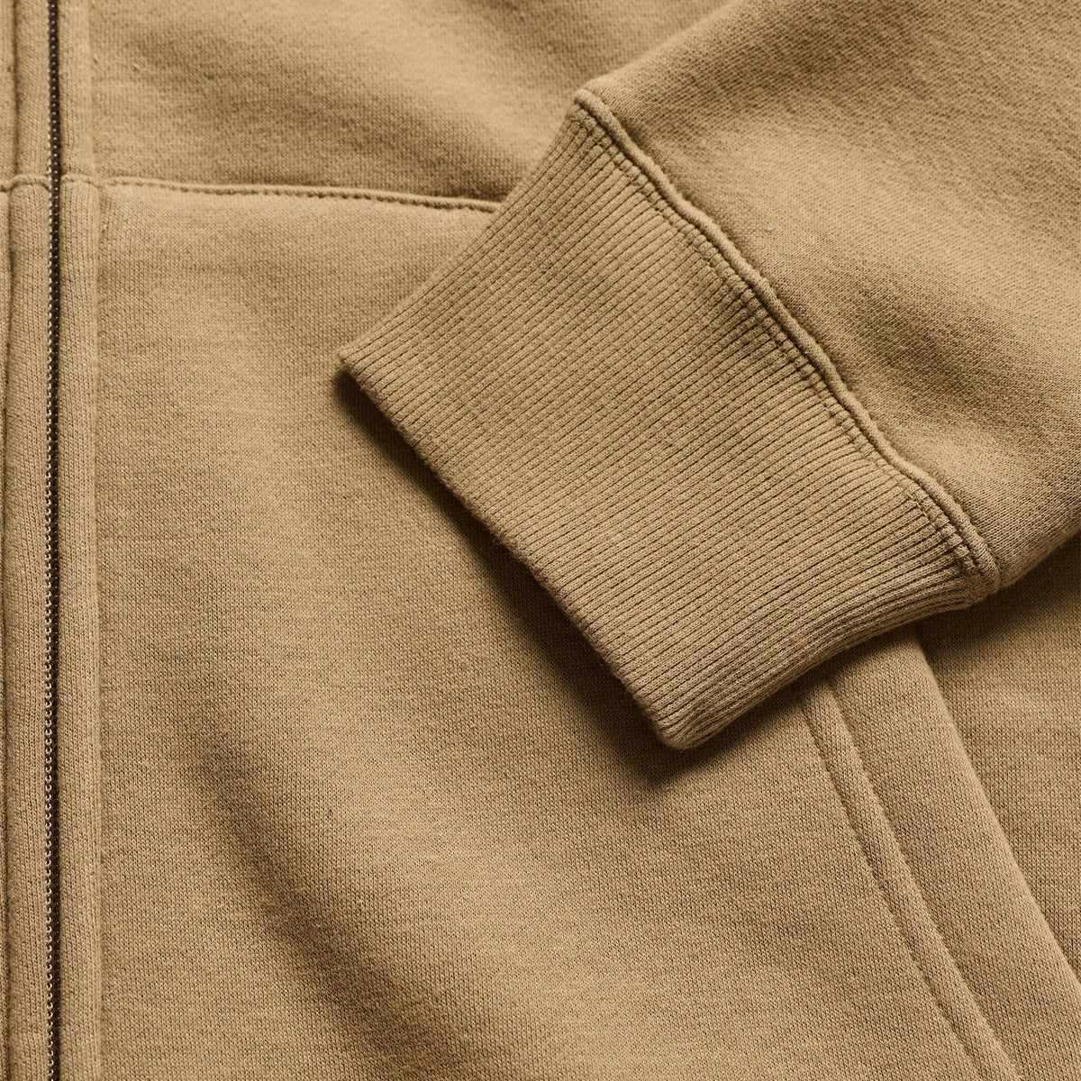 Zip up Hoodie Badge Sienna