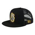Trucker Snapback Peace Out Black