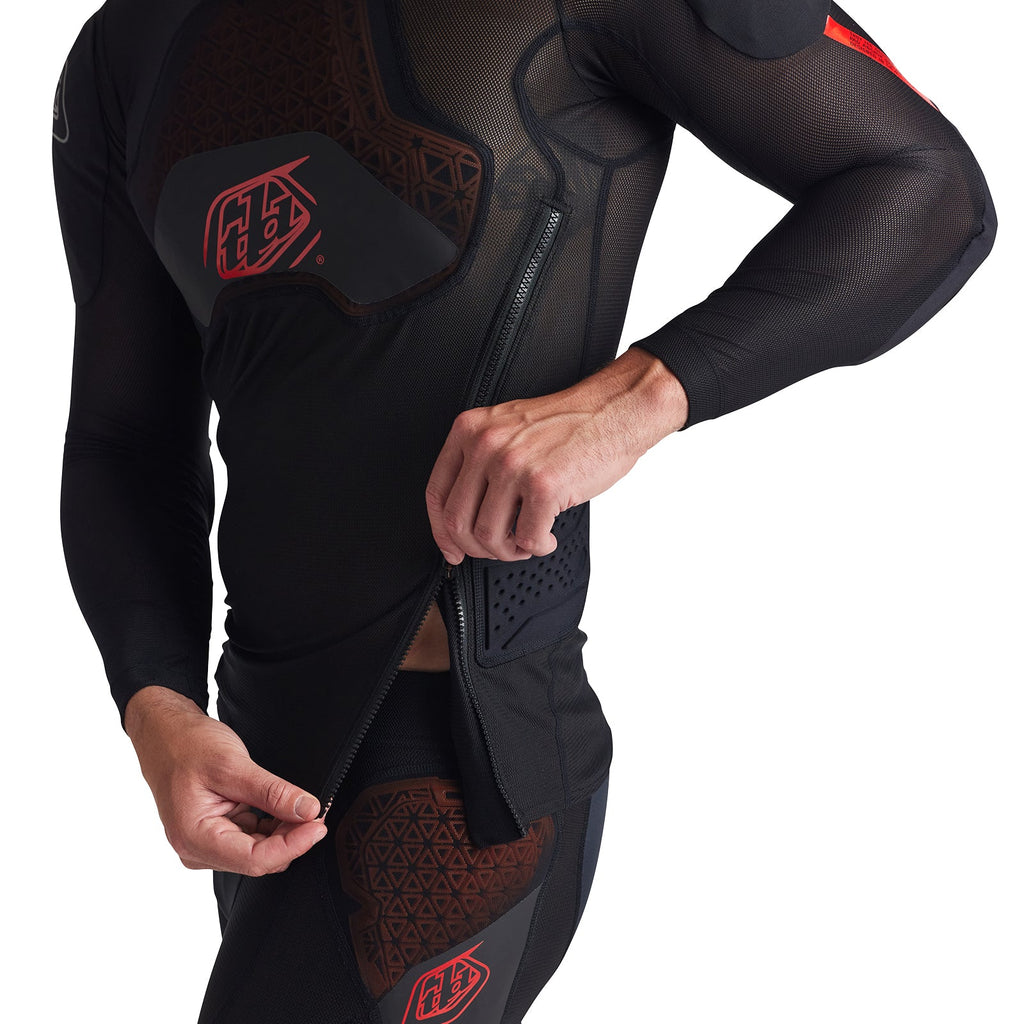 Stage Ghost D3O Long Sleeve Baselayer Solid Black