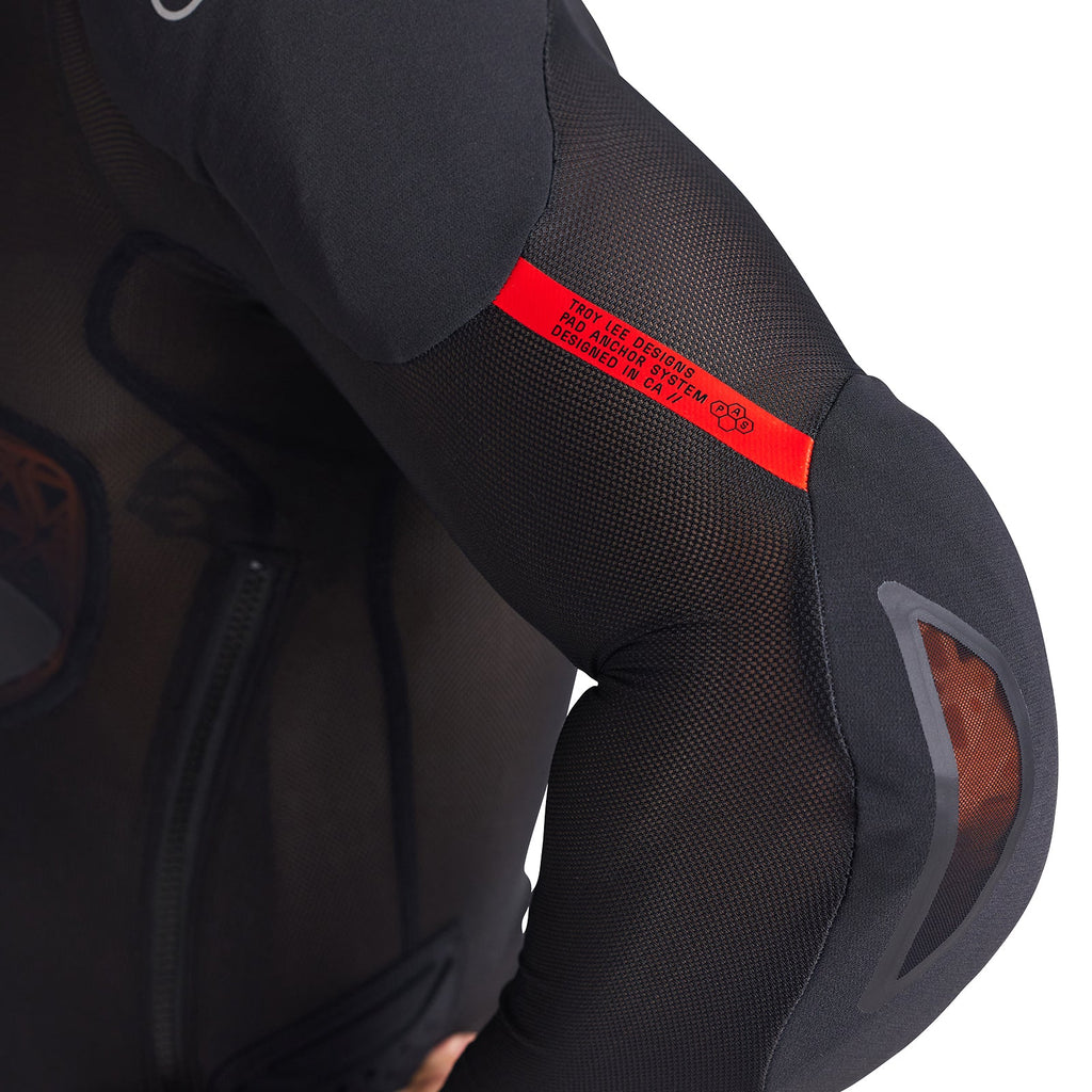 Stage Ghost D3O Long Sleeve Baselayer Solid Black