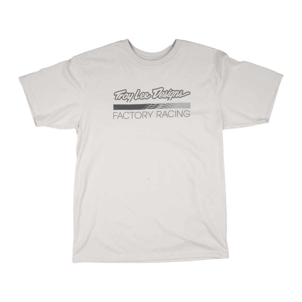 Short Sleeve Tee Troy Lee Designs Factory Racing Ash