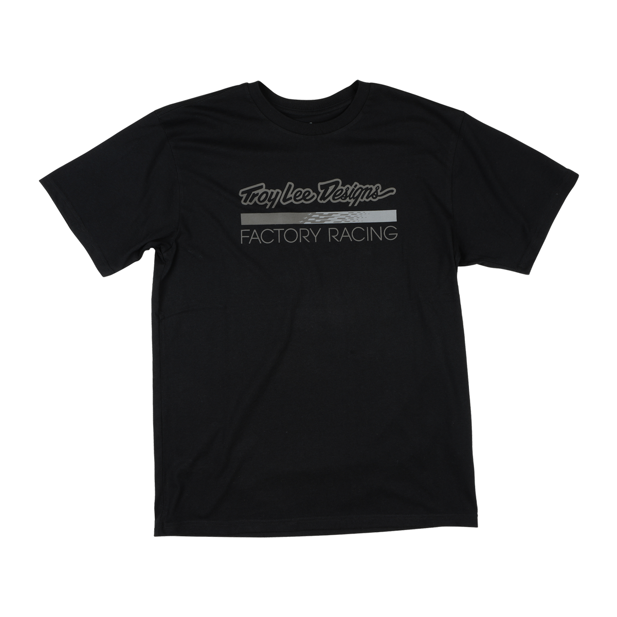 Short Sleeve Tee Troy Lee Designs Factory Racing Black / Reflective