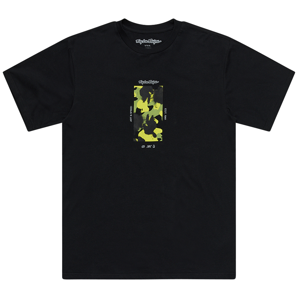 Short Sleeve Tee Boxed Out Black