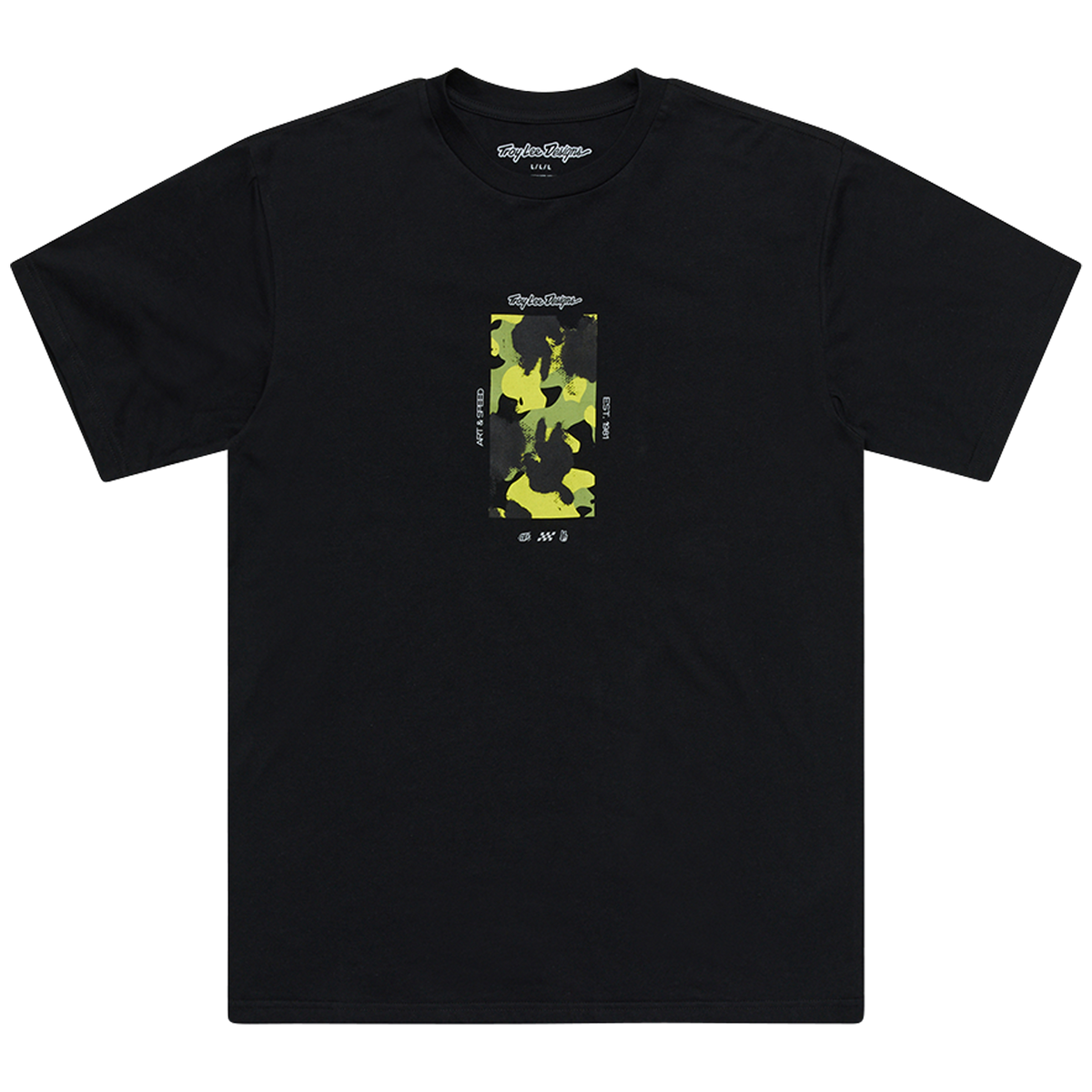 Short Sleeve Tee Boxed Out Black