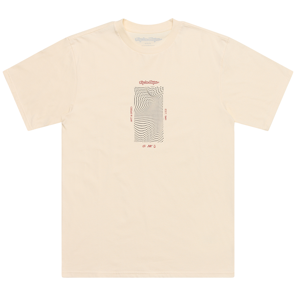 Short Sleeve Tee Boxed Out Vintage White