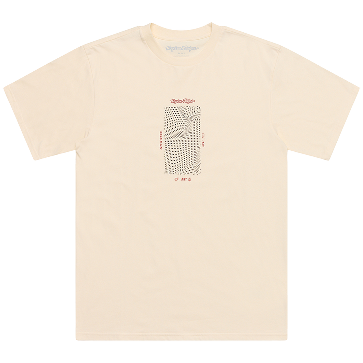 Short Sleeve Tee Boxed Out Vintage White