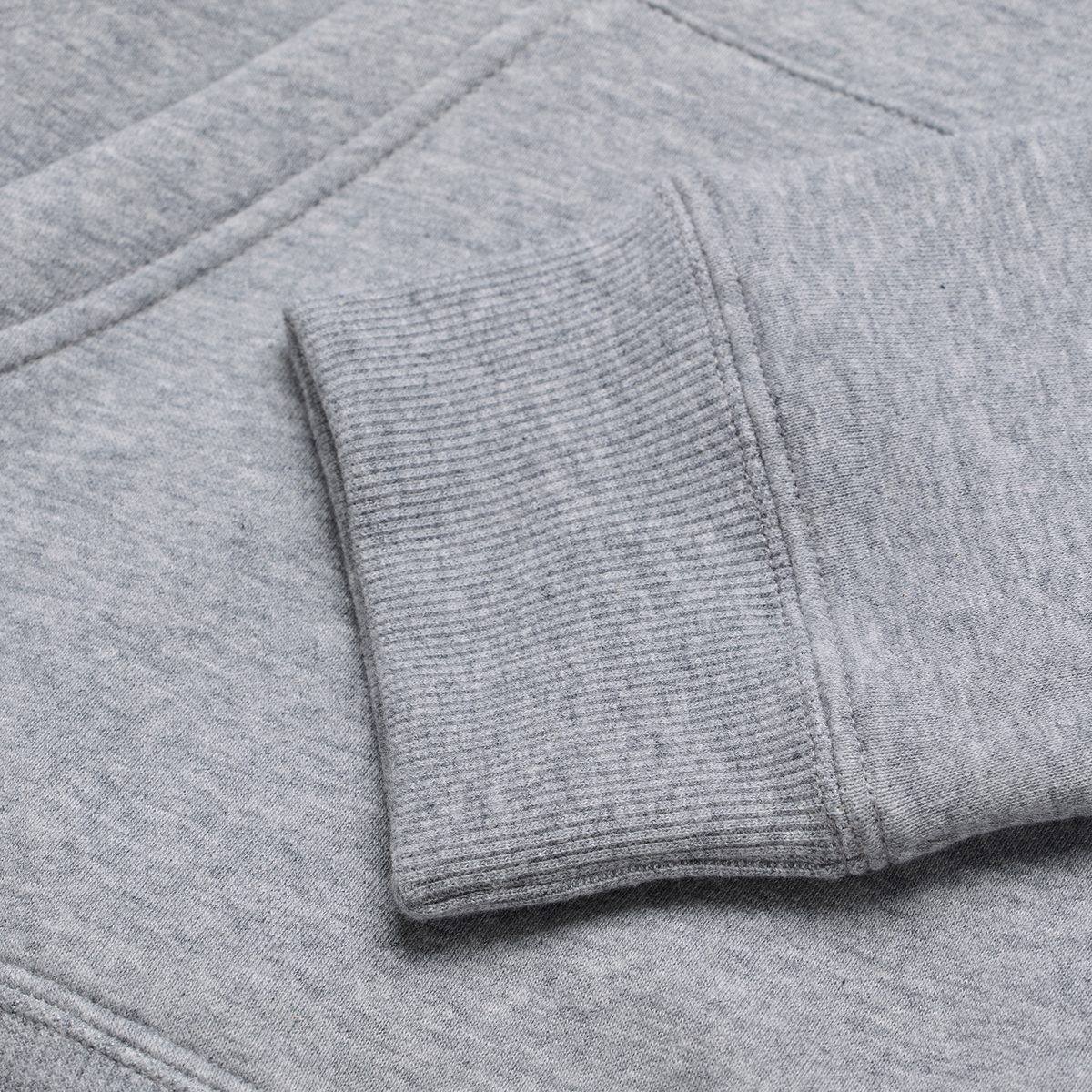 Womens Pullover Hoodie Signature Gray Heather